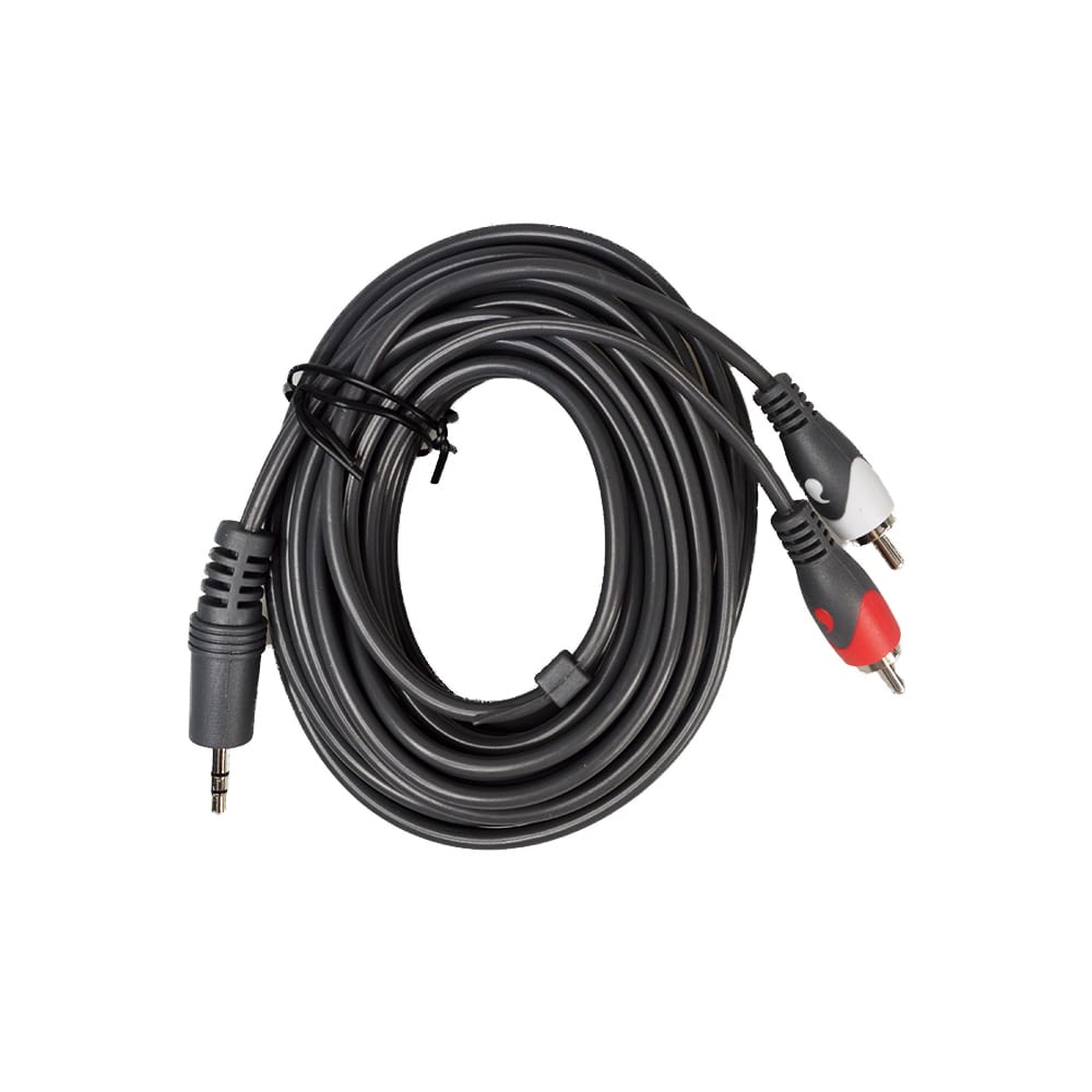 CM-12FT-01-1 Cable 3.5 A Rca 12″ Audiomax Cm-12Ft-01 - Imagen 1