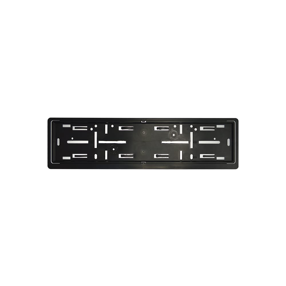 CM-PTAG13-1 Porta placa plastico negro comando cm-ptag13 - Imagen 1