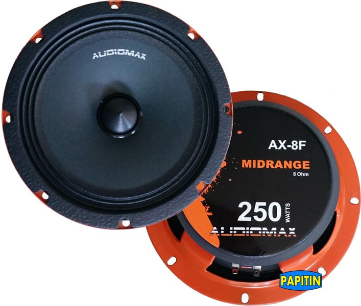 AUD-AX-8F-1 Bocina de 8" 250w Punta bala AUDIOMAX AUD-AX-8F - Imagen 1
