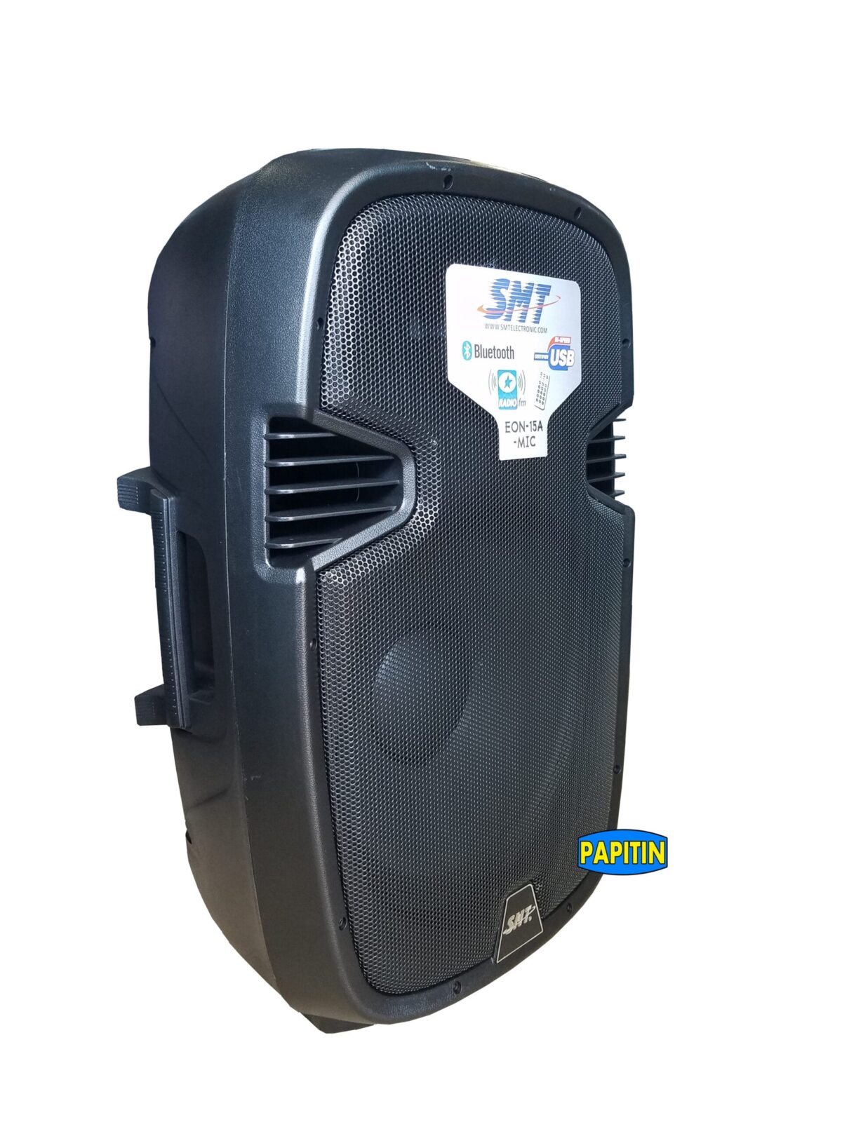 Cajon 15" Amplf USB c/ Mic. SMT     EON-15A-MIC - Imagen 2