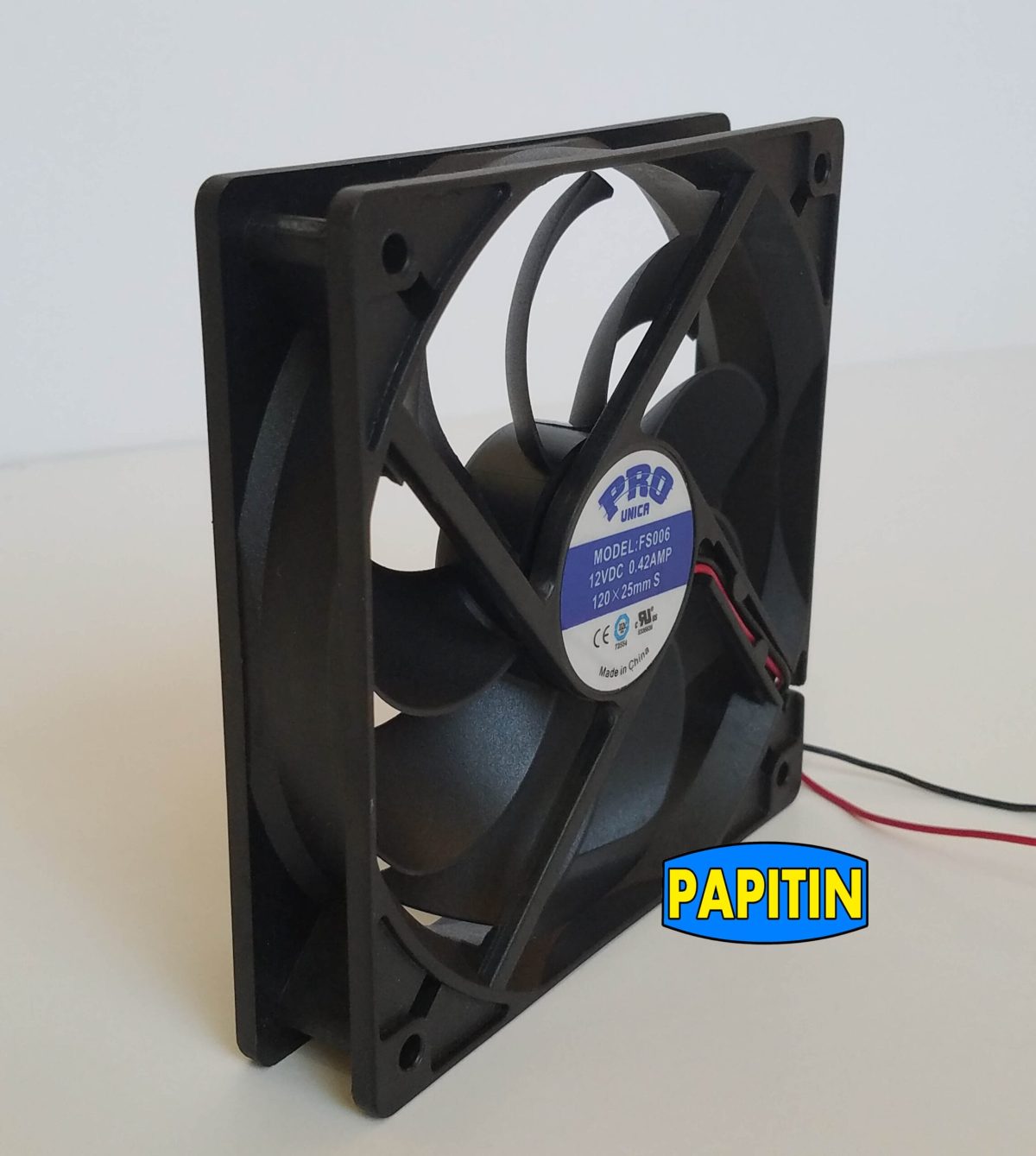 Abanico Fino 12v PRO  FS006 - Imagen 2