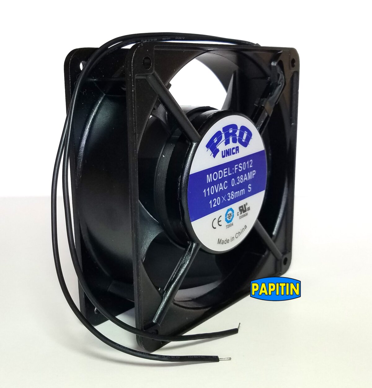 Abanico grueso 110v pro 120x38mm  fs012 - Imagen 2