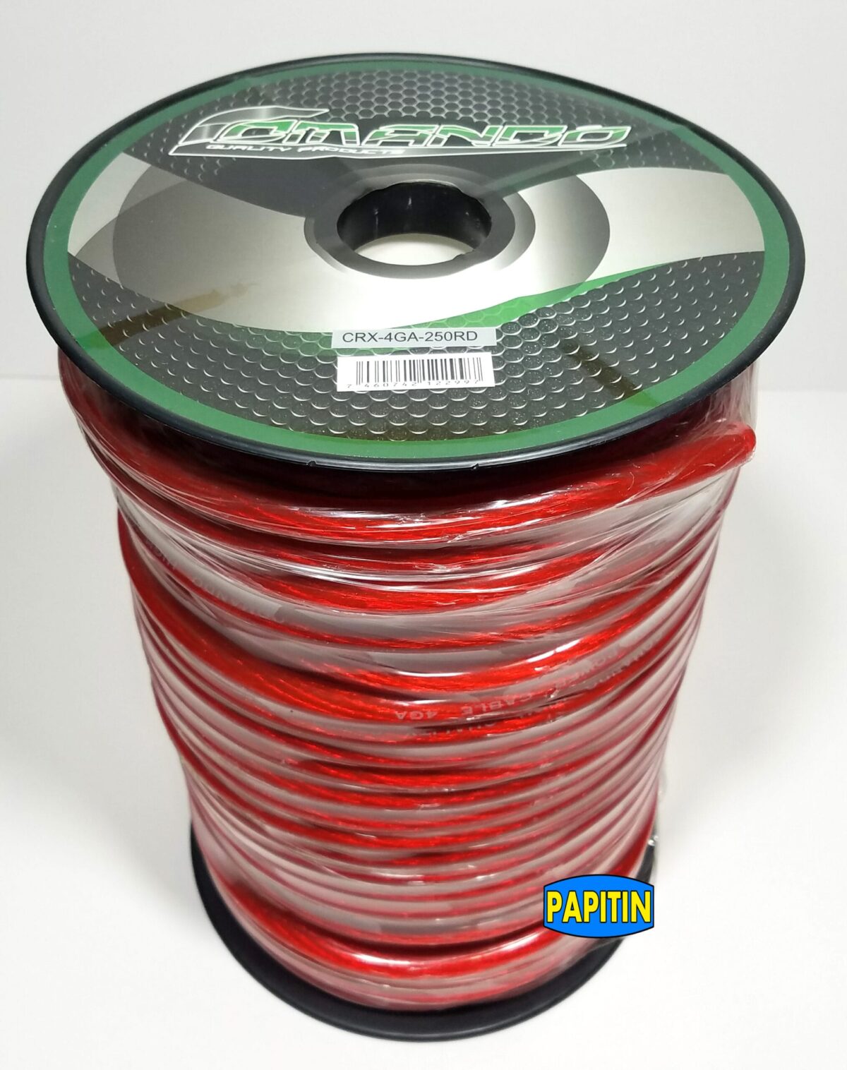 Pie Cable #4 Rojo COMANDO CRX-4GA-RD - Imagen 2