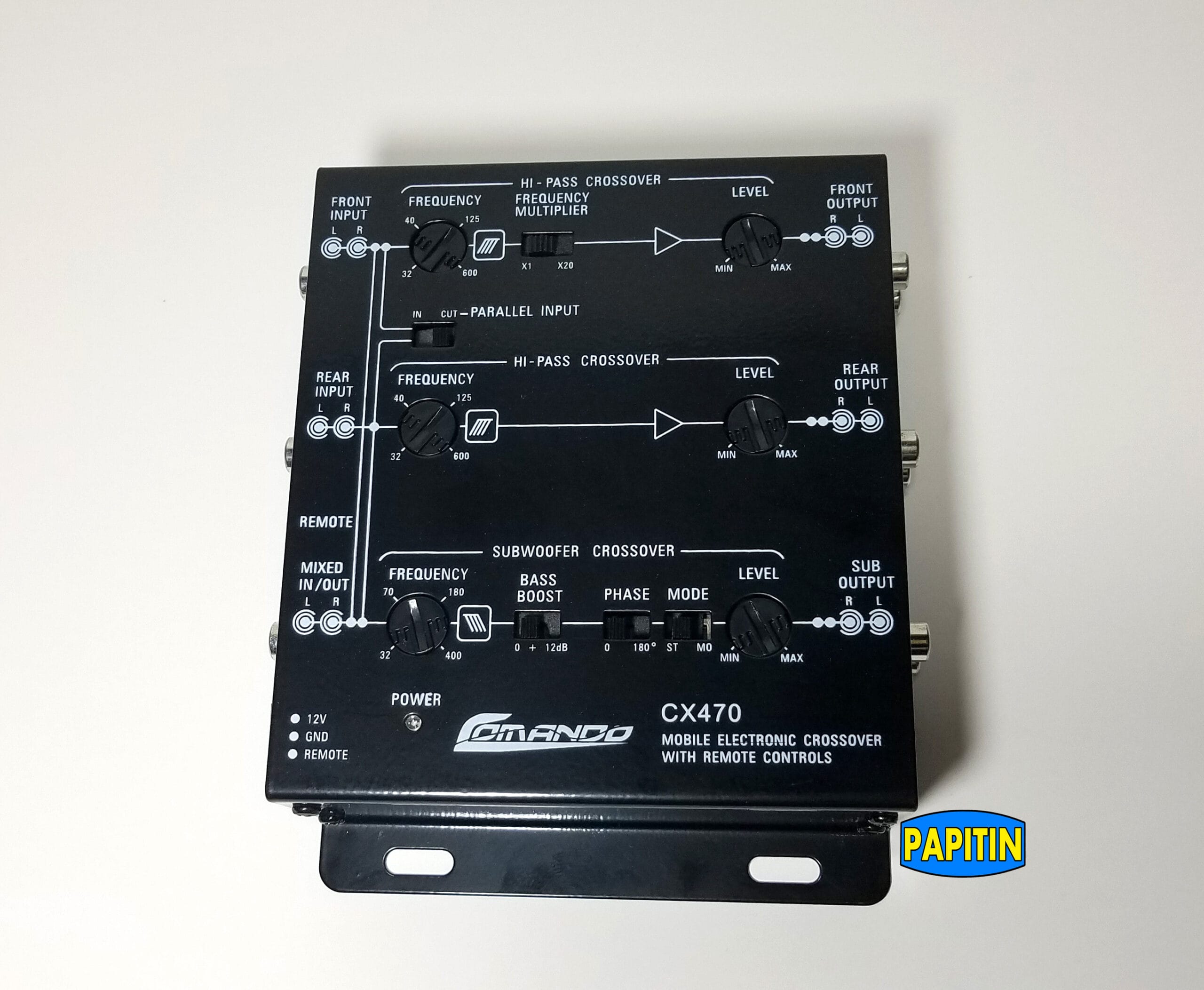 CX-470-1 Crossover 12V 3V C/Control Comando Cx-470 - Imagen 1