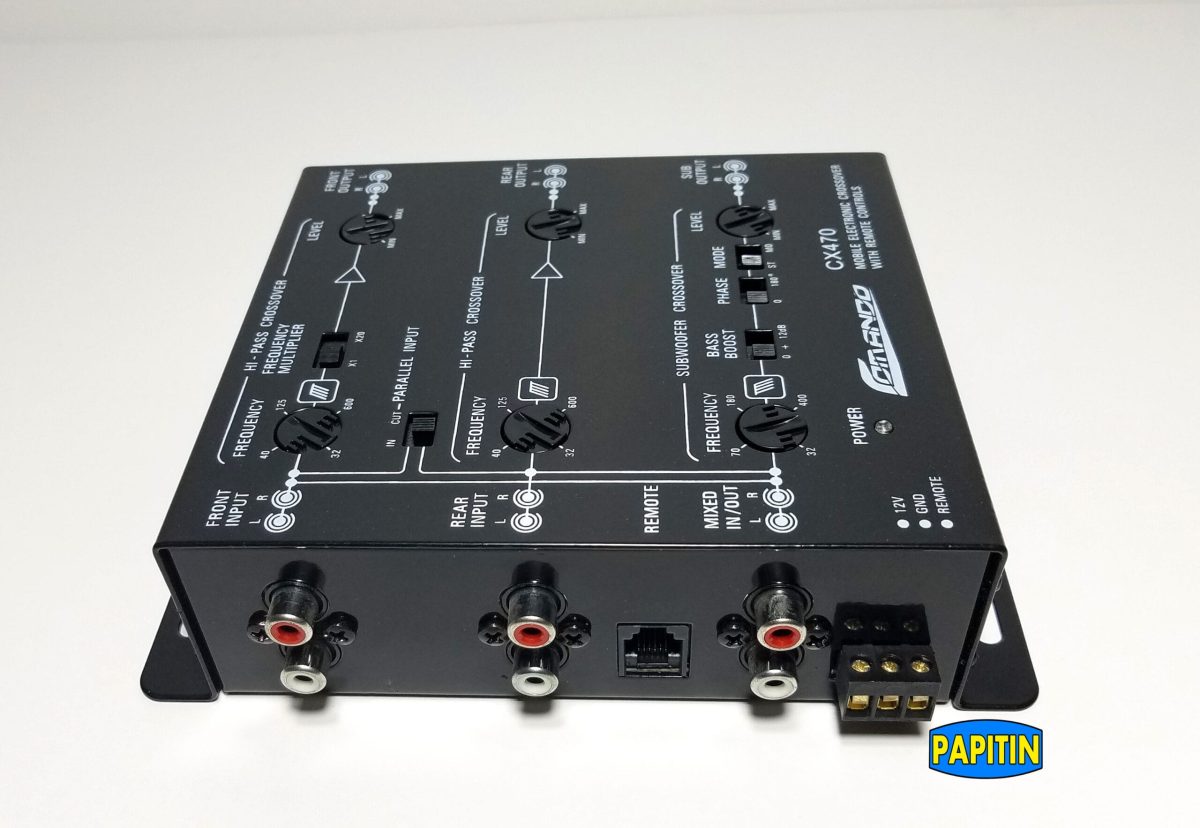 Crossover 12v 3v C/Control COMANDO  CX-470 - Imagen 2