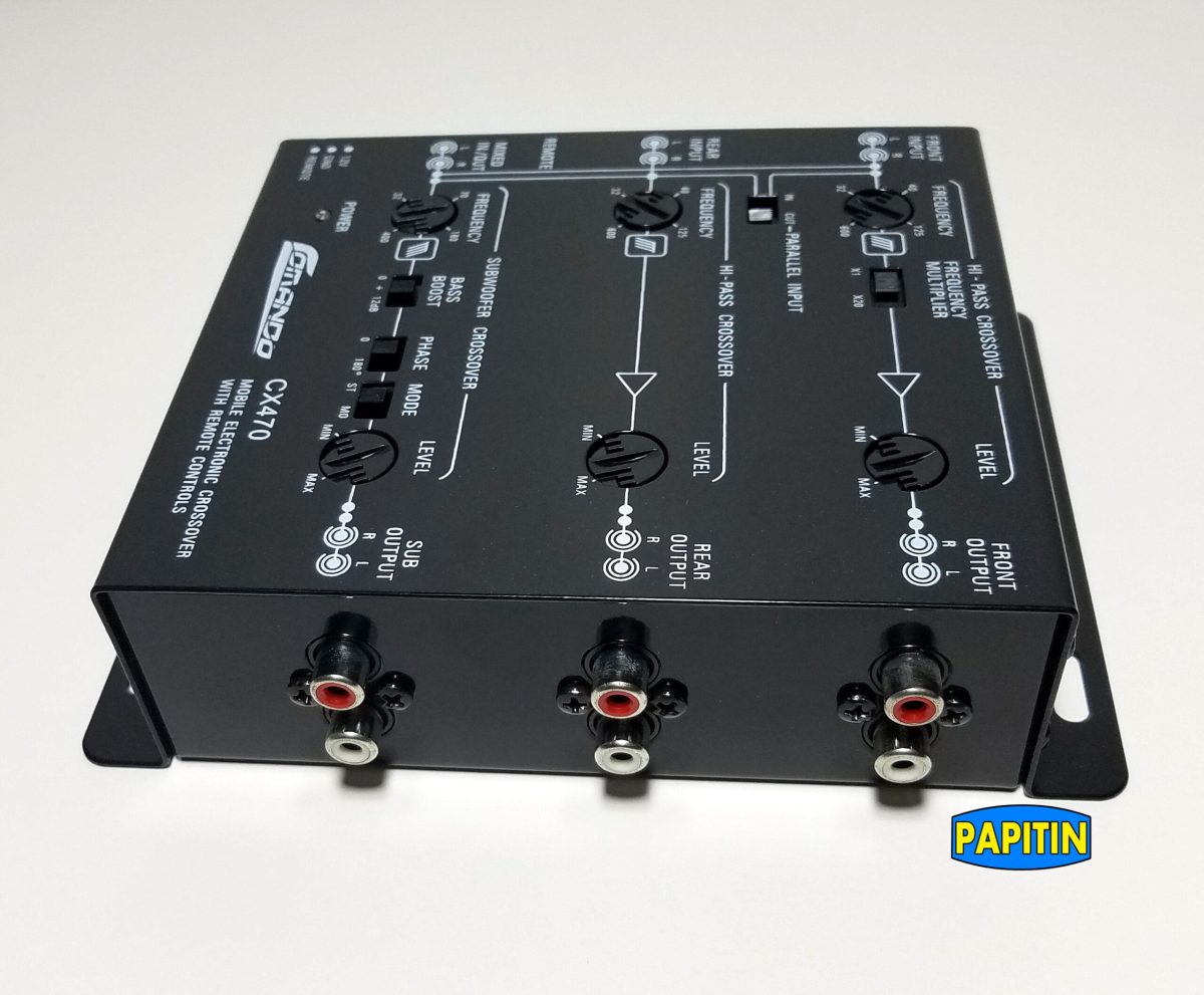 Crossover 12v 3v C/Control COMANDO  CX-470 - Imagen 3