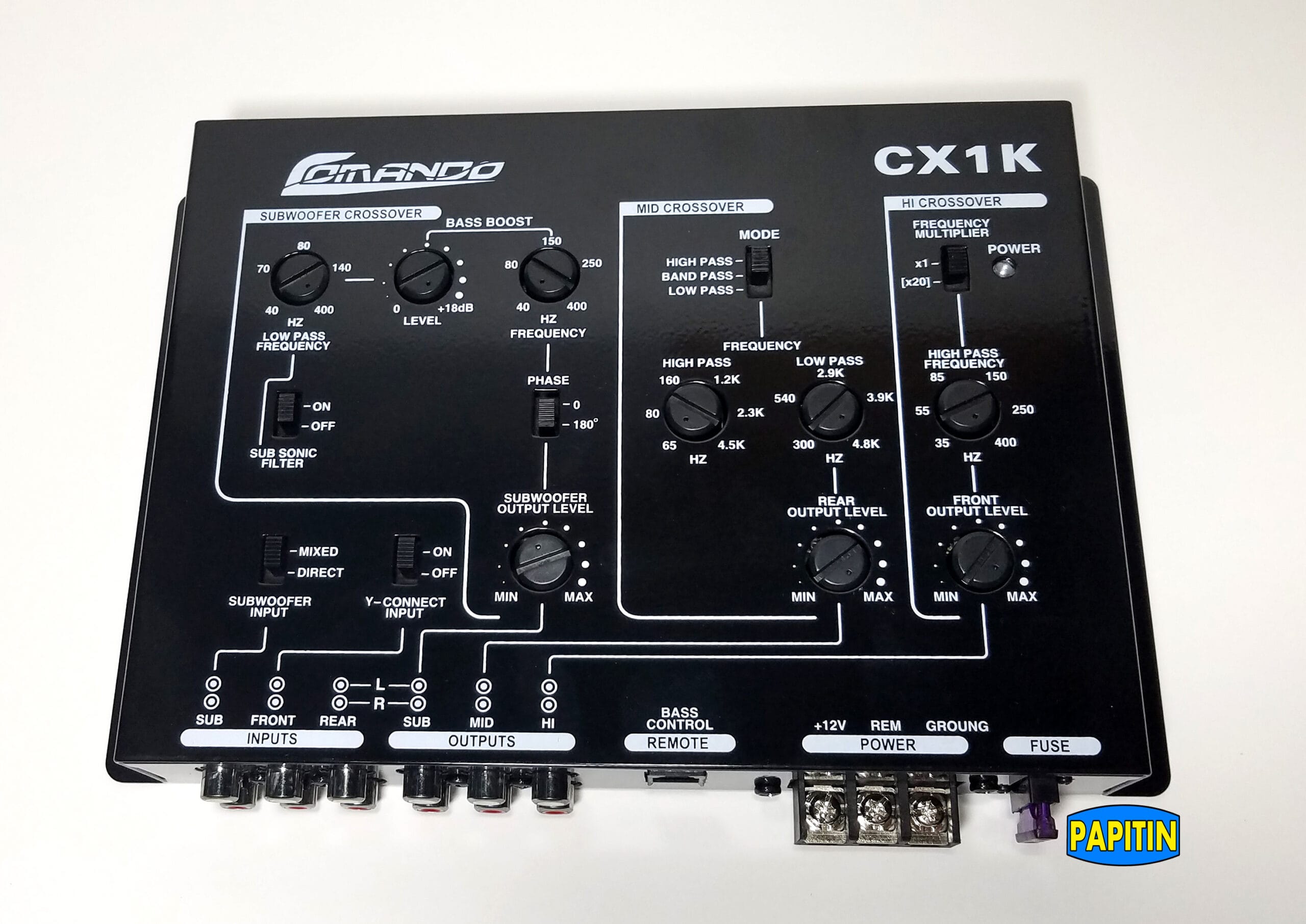CX1K-1 Crossover 12V 3 Vias Comando Cx1K - Imagen 1
