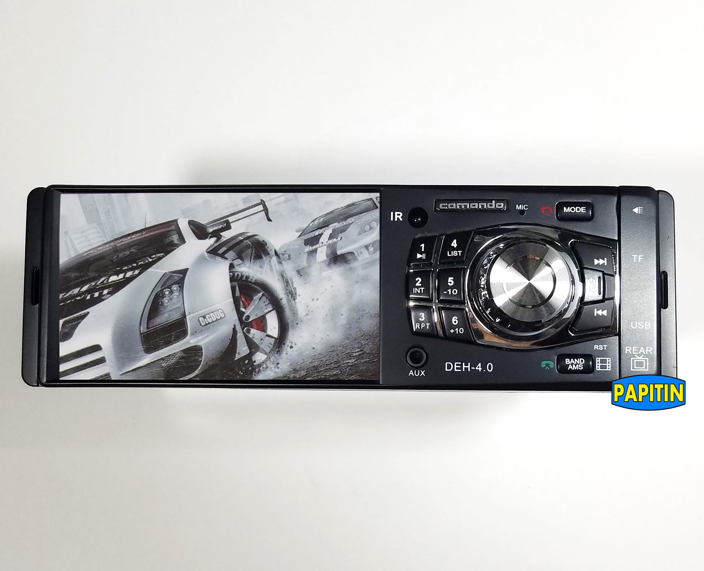 DEH-4.0-1 Radio P/Auto USB/SD/TV/Bluetooth COMANDO DEH-4.0 - Imagen 1
