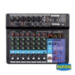 Mixer Consola Interface de 8 Ch.