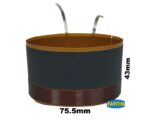 Bobina de 75.5*43Mm Keblak Alum. Bose - Imagen 2