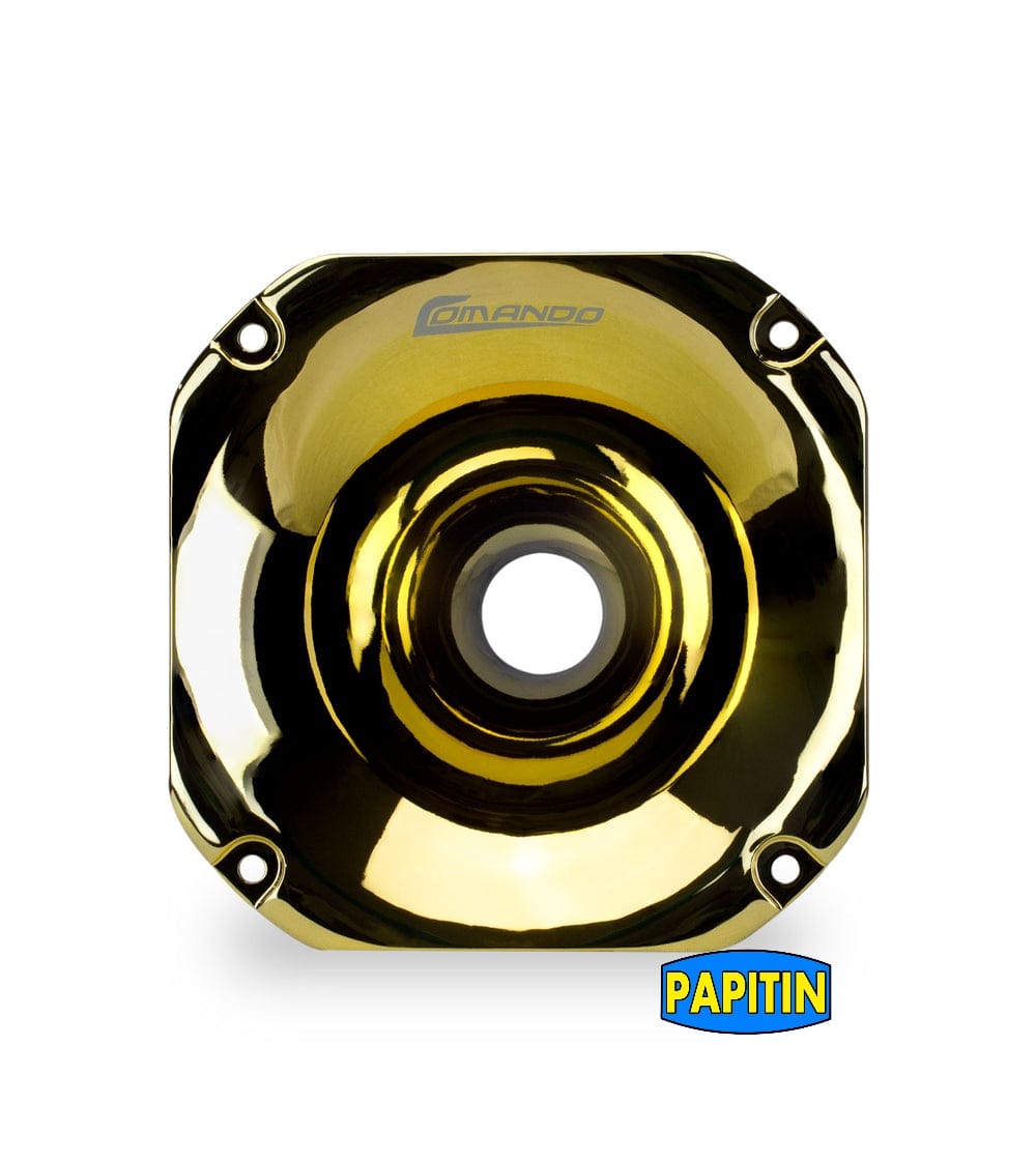 HR3-GOLMETAL-1 Difusor Plasti. Dorado Metal 115*115*78mm Comando - Imagen 1