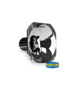 Difusor aluminio negro 135*135*98 comando - Imagen 4