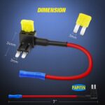 Portafusibles Adaptador de Doble Circuito para Vehic - Imagen 2