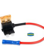 Portafusibles Adaptador de Doble Circuito para Vehic
