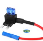 Portafusibles Adaptador de Doble Circuito para Vehic