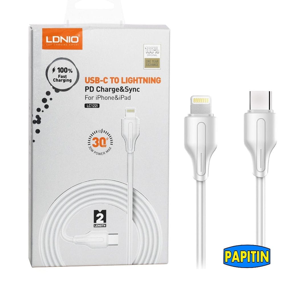LC1221-1 Cable Usb-C A Iphone - Imagen 1