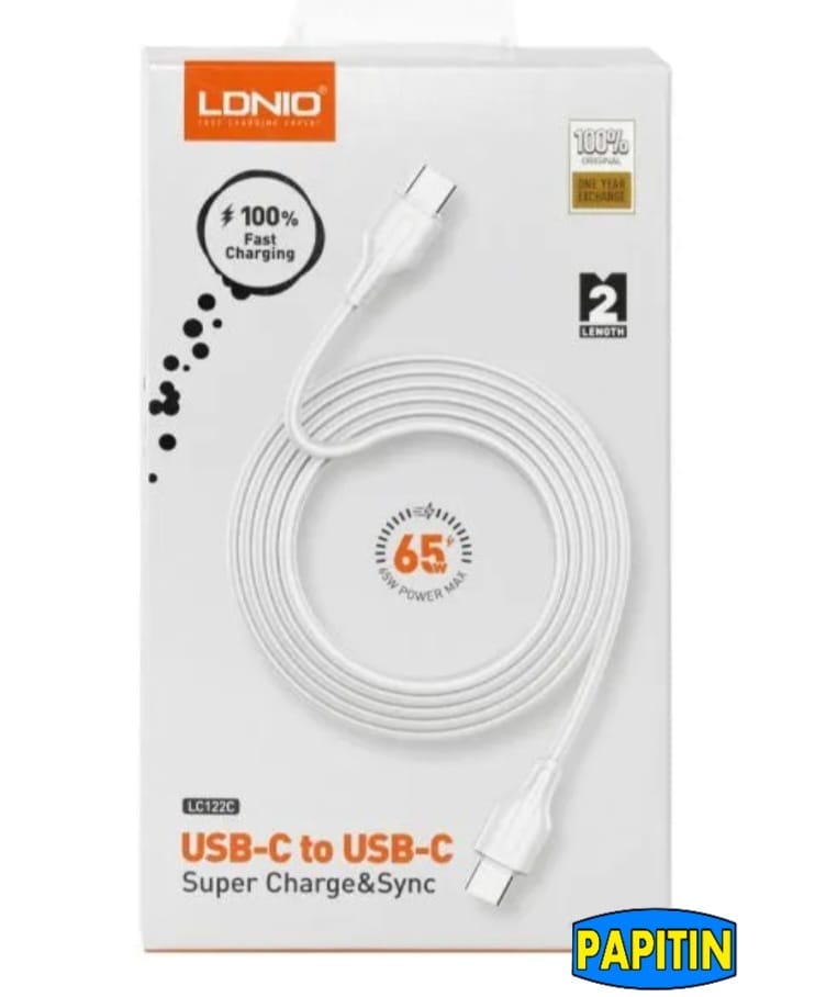 LC122C-1 Cable Usb-C A Usb-C - Imagen 1