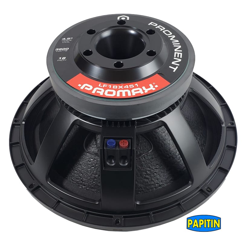 LF18X451-1 Bocina de 18″ 3800W 8ohm Promax - Imagen 1