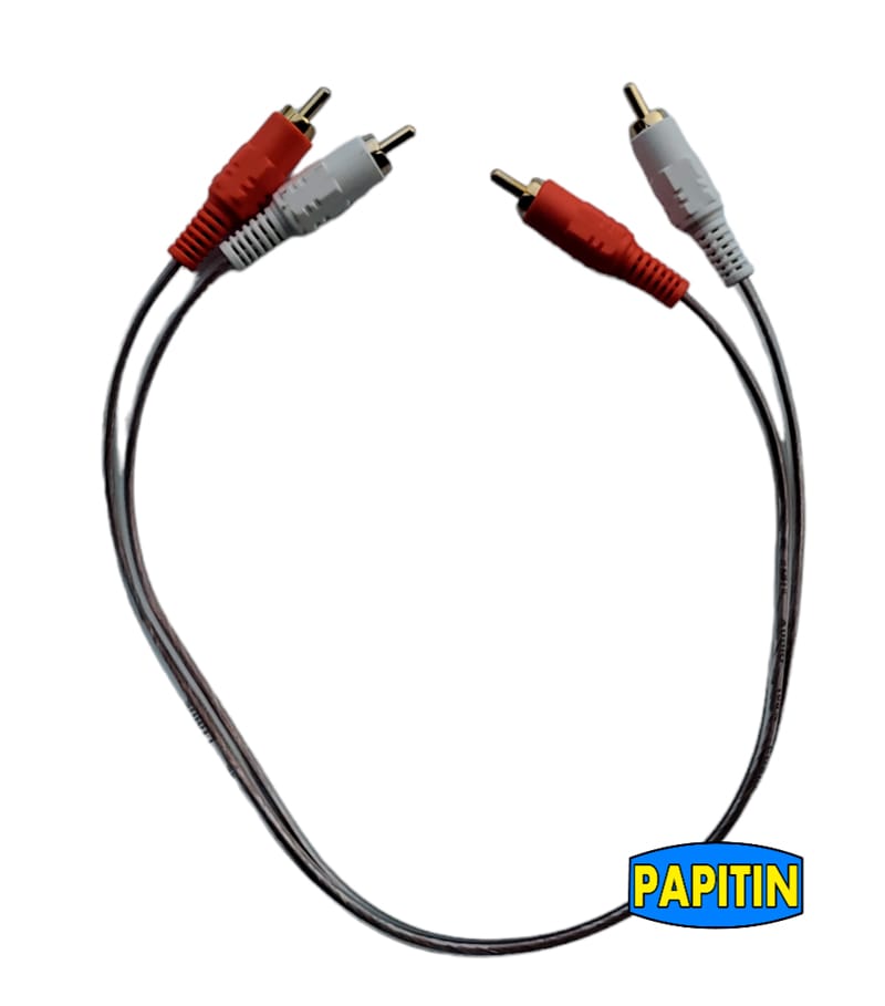 3174-1 Cable de Audio Rca de 1.5Ft Mh Audio - Imagen 1