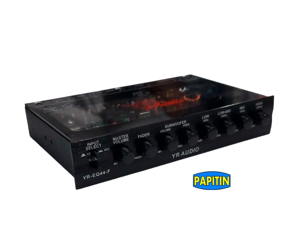 YR-EQ44-F-1 Pre ecualizador 4 banda yr audio - Imagen 1