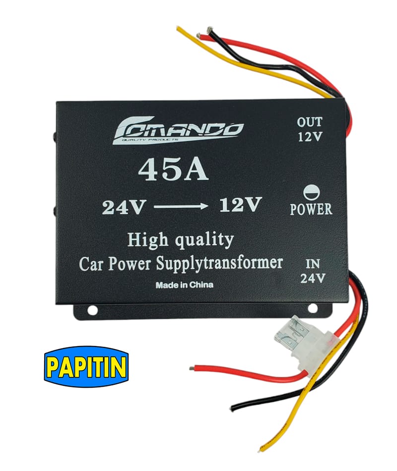 CRX-VLT45A-1 Reductor de Voltaje 24V A 12V 45 Mp. - Imagen 1