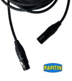 Cable Micrófono XLR hembra a XLR macho de 20 Pie PRO - Imagen 2