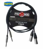 Cable XLR macho a 1/4 mono de 6 pie PROEL