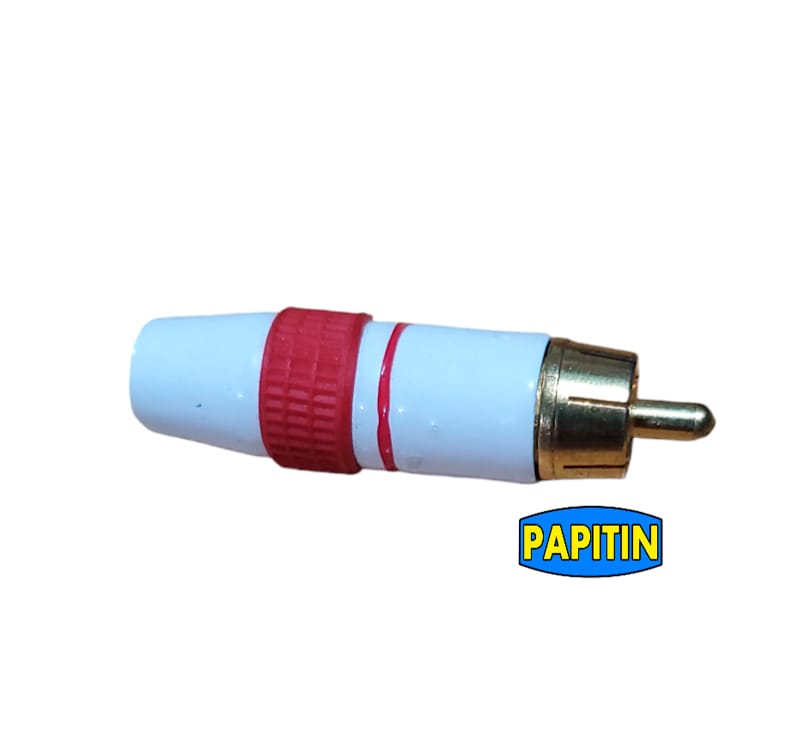 YK-1854R-1 Plug Rca Rojo Yk-1854R - Imagen 1