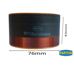Bobina de 76*43mm comp. con ByC-1000/1600 Alam. Ibri