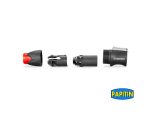 Conector NUTRI 4 pin Macho Negro-Rojo S5C-1090R - Imagen 4