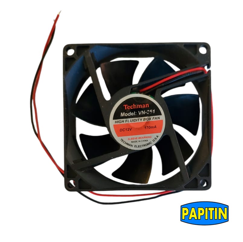 VN-351-1 Abanico 12V Pequeño 80*80*25Mm - Imagen 1