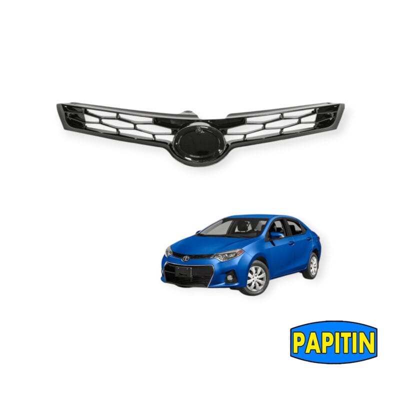 8325-1 Parrilla Toyota Corolla 2014-2016 SE negra - Imagen 1