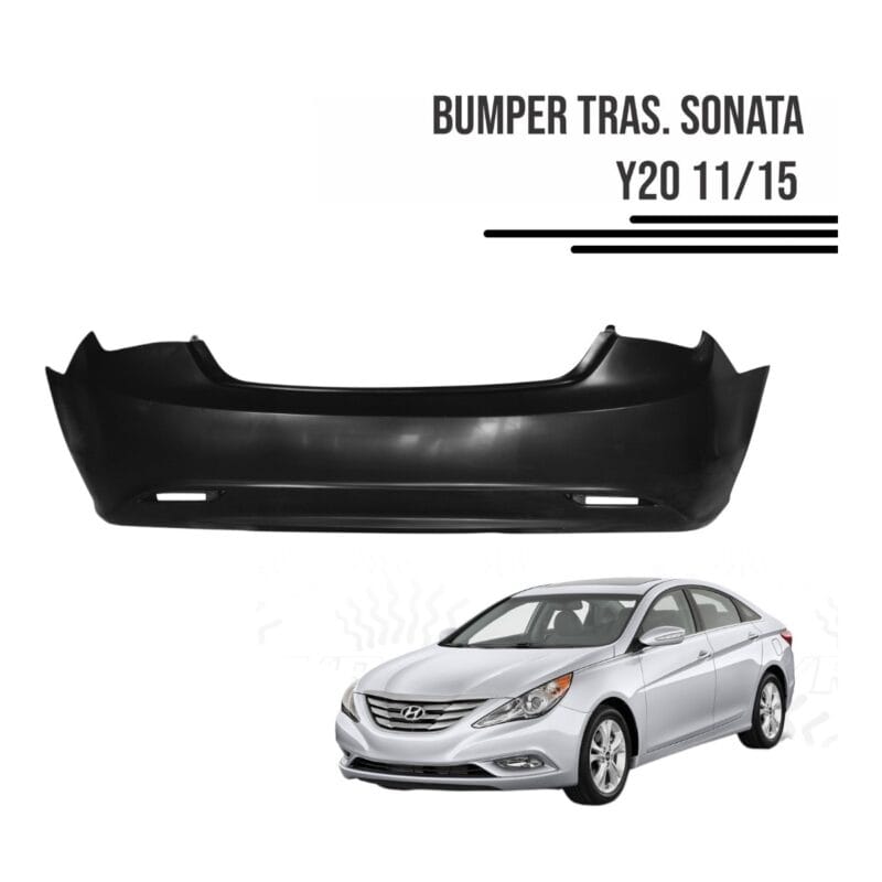 10280-1 Bumper Tras. Sonata Y20 11/15 - Imagen 1