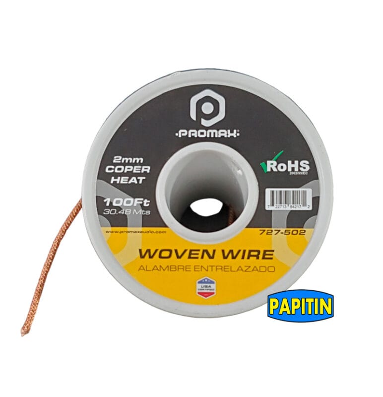 Rollo de Bigote Grueso Reforzado Dorado Promax