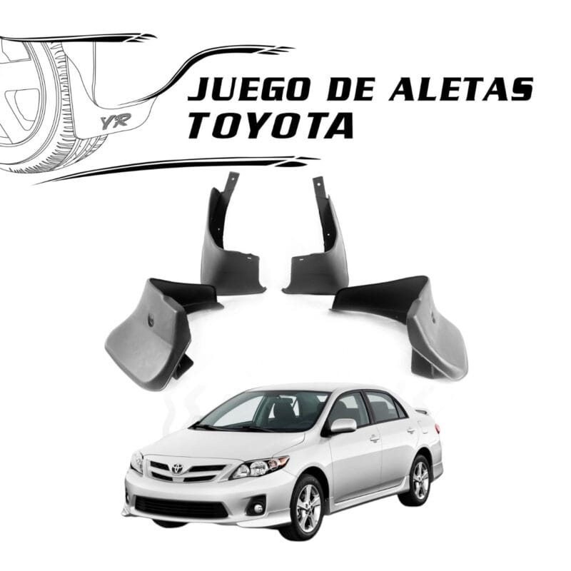 861-1 Aletas Toyota Corolla 2009-2013 - Imagen 1