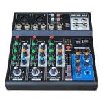 Mixer Consola 4Ch. BLuethooth TEYUN - Imagen 5