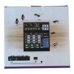 Mixer Consola 4Ch. BLuethooth TEYUN - Imagen 4